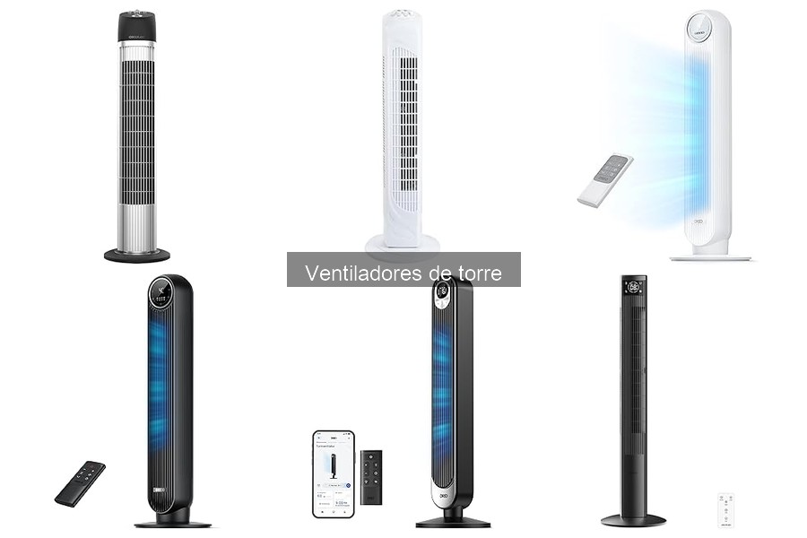 Características clave en ventiladores de torre para elegir