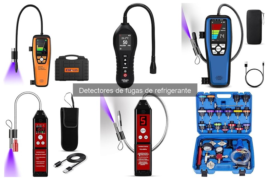 Características clave para elegir un detector de fugas de refrigerante