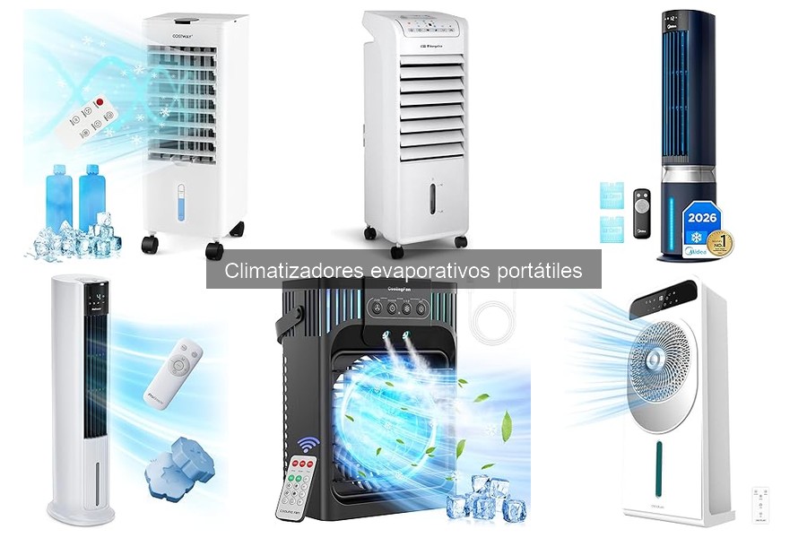 Climatizadores evaporativos portátiles: espacios pequeños vs. grandes