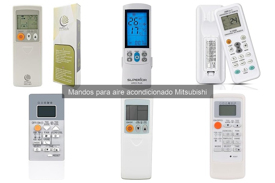 Cómo cambiar las pilas del mando Mitsubishi de aire acondicionado