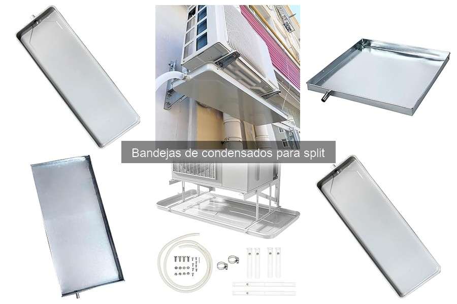 Cómo desatascar bandejas de condensados para split