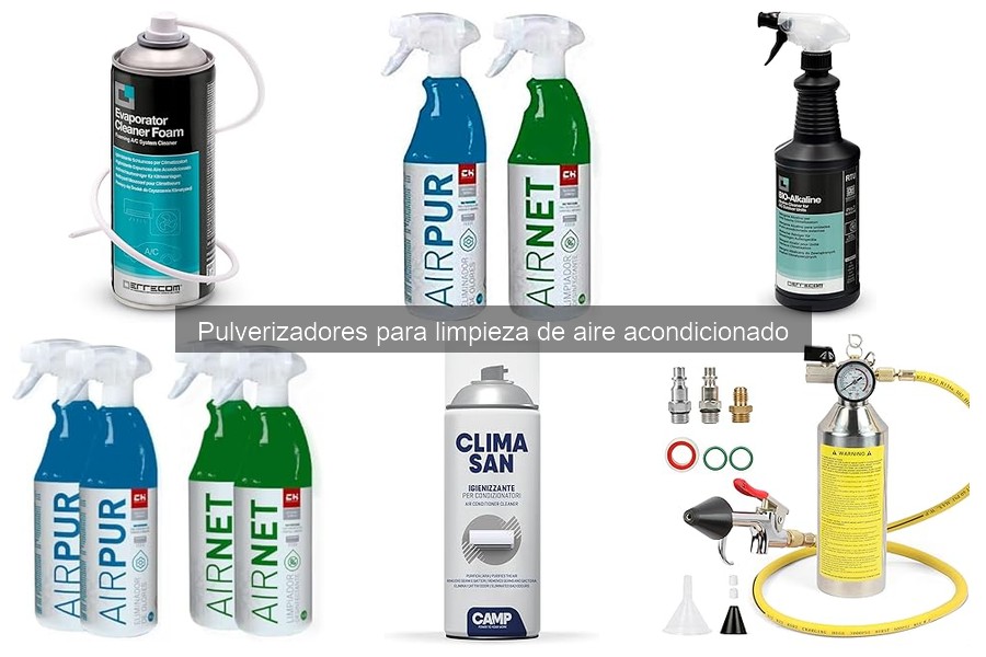 Cómo desinfectar aire acondicionado: guía de pulverizadores