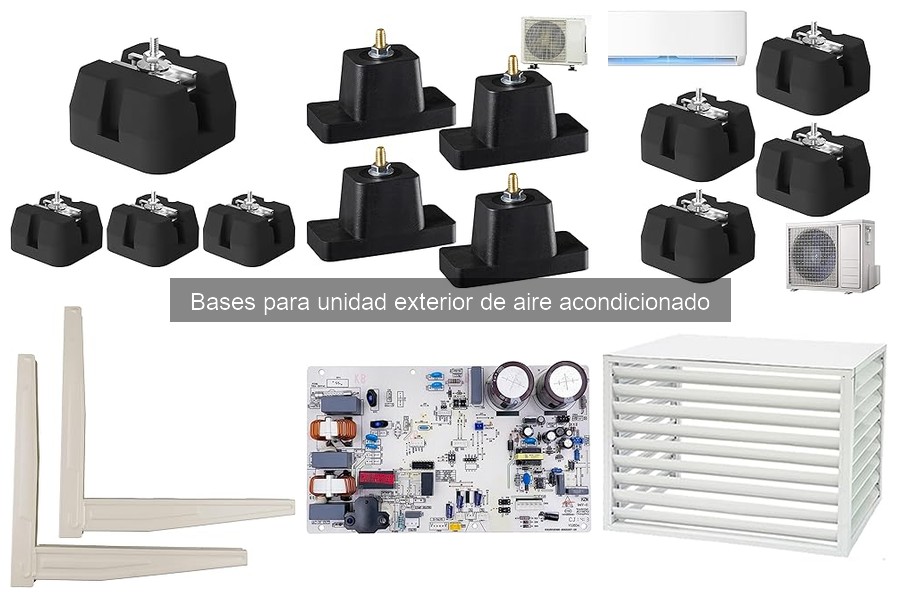 Cómo desmontar y montar la unidad exterior de aire acondicionado