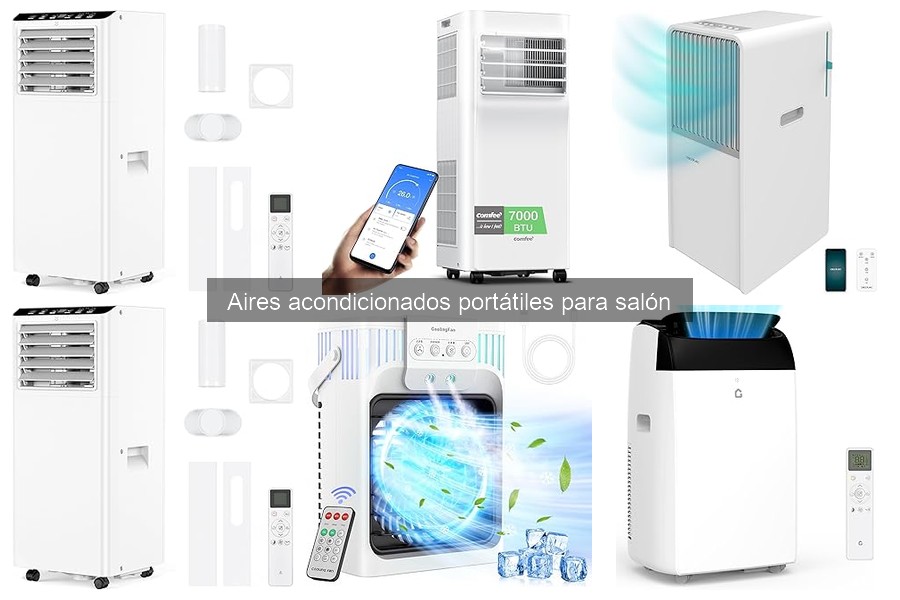 Cómo elegir el aire acondicionado portátil ideal para tu salón
