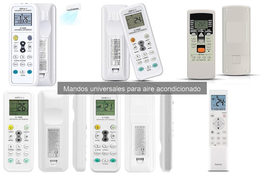 ** Cómo elegir el mando universal para aire acondicionado adecuado