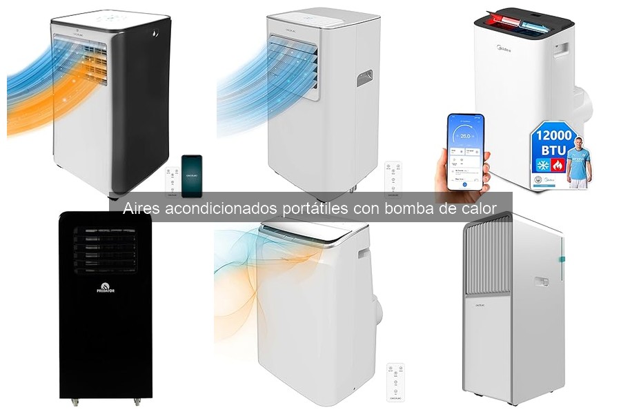 Cómo elegir el mejor aire acondicionado portátil con bomba de calor