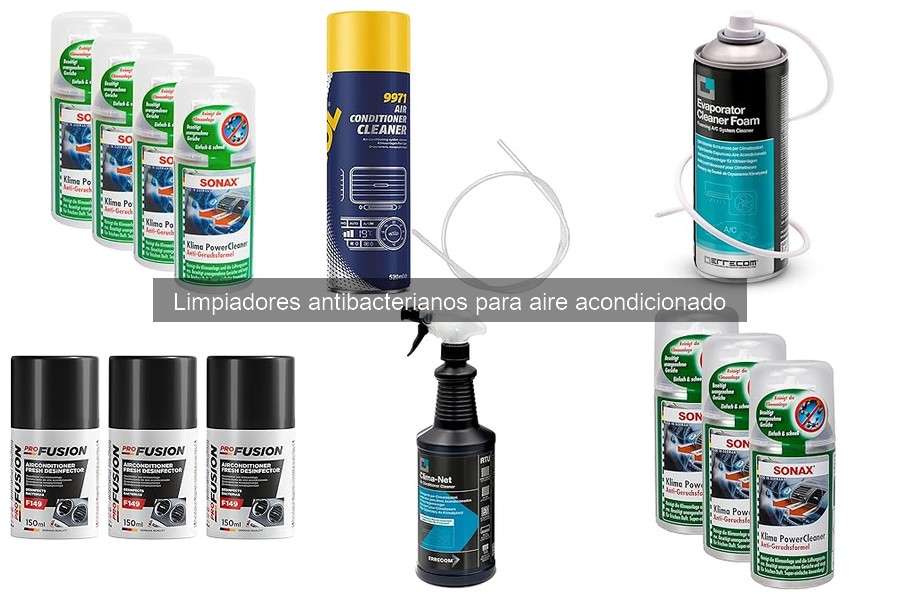 Cómo elegir el mejor limpiador antibacteriano para aire acondicionado