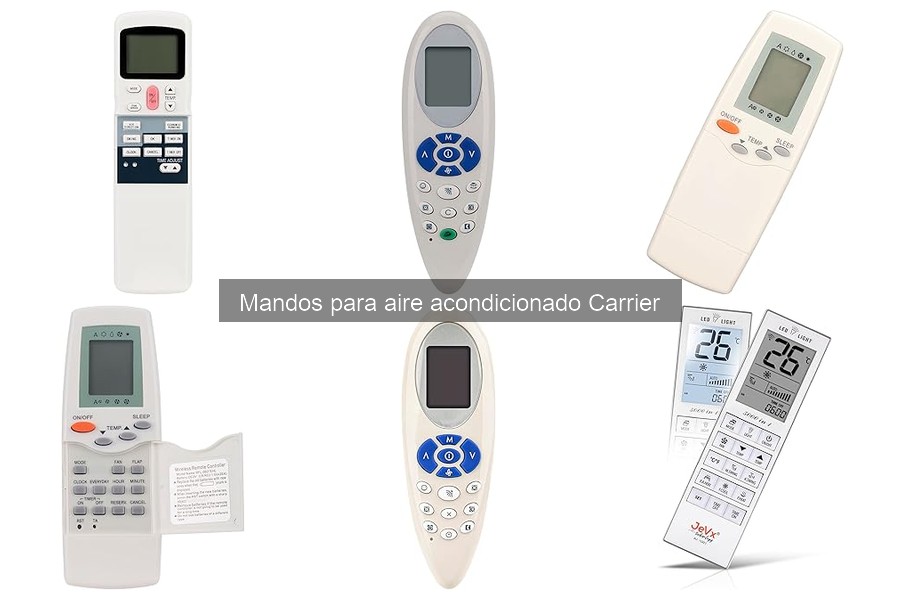 ** Cómo elegir el mejor mando a distancia para aire acondicionado Carrier