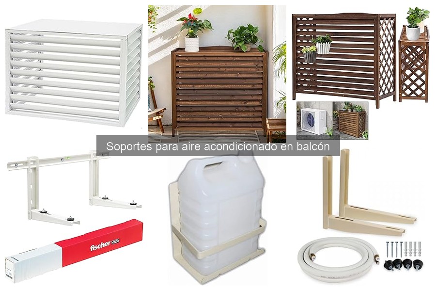 Cómo elegir el soporte para aire acondicionado en el balcón