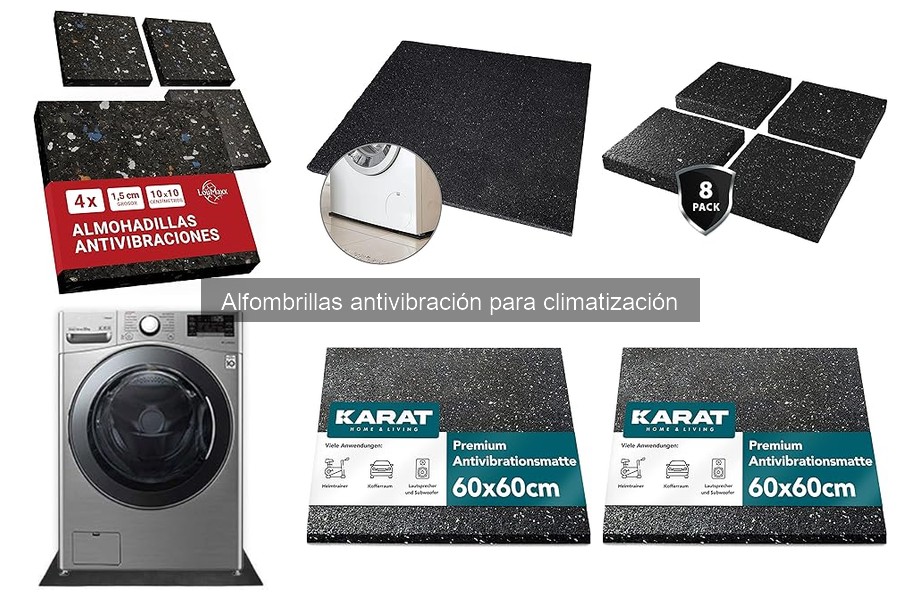 Cómo elegir la mejor alfombrilla antivibración para aire acondicionado