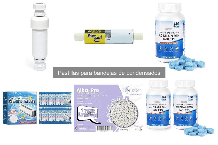 Cómo elegir la mejor pastilla para bandejas de condensados