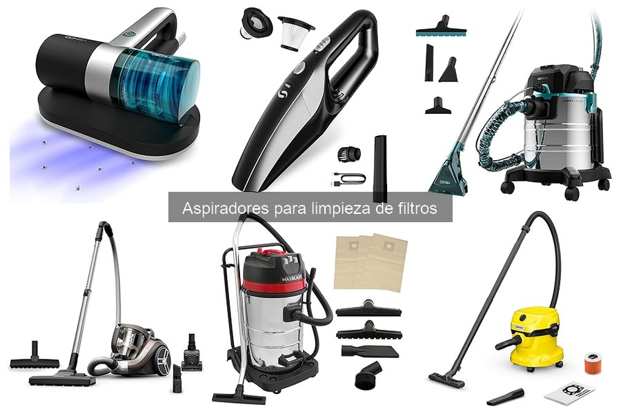 Cómo elegir un aspirador para limpieza de filtros