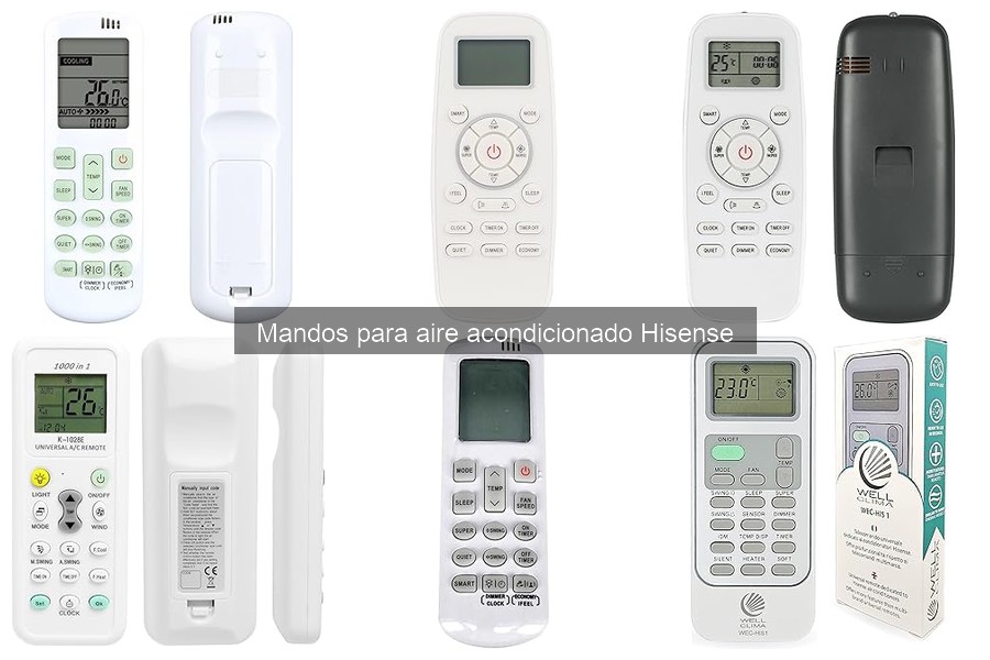 Cómo emparejar tu mando Hisense al aire acondicionado