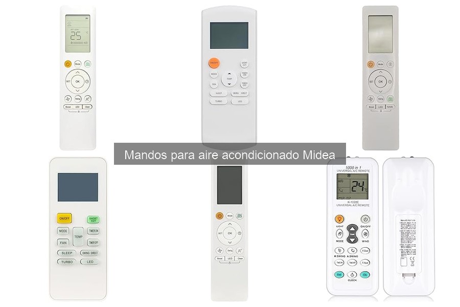 Cómo identificar un mando original Midea: características clave