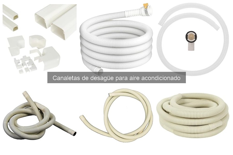 Cómo instalar canaletas de desagüe en aire acondicionado