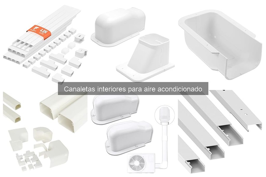 Cómo instalar canaletas interiores para aire acondicionado