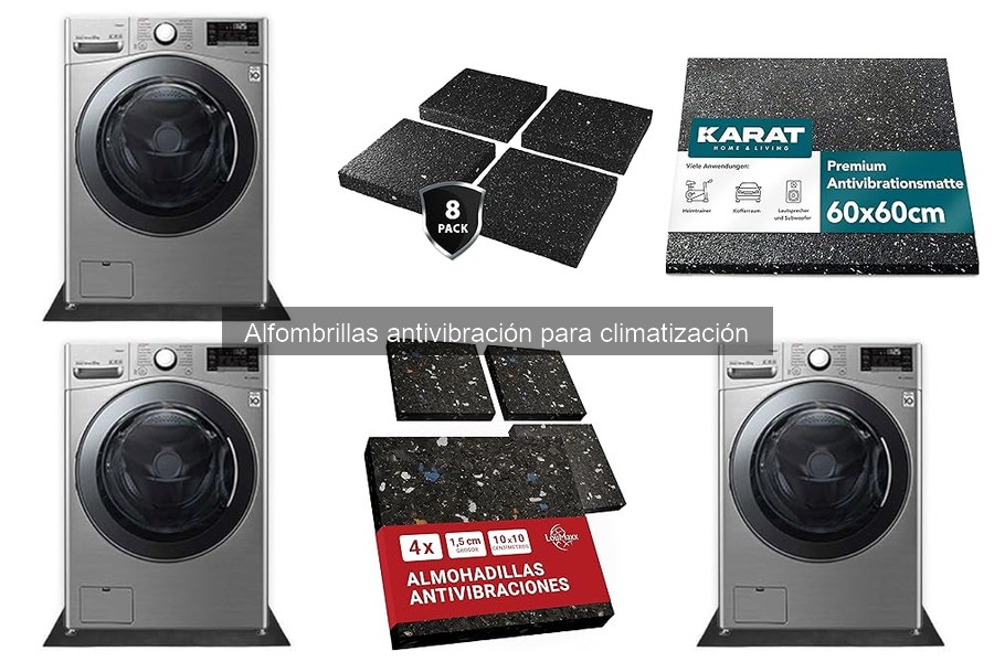 Cómo instalar correctamente una alfombrilla antivibración