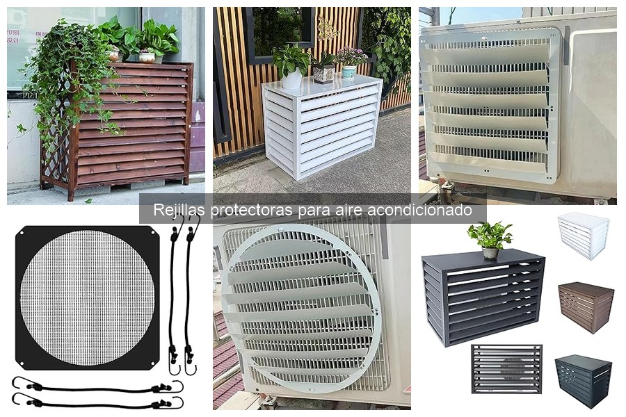 Cómo Instalar Rejillas Protectores en Aire Acondicionado