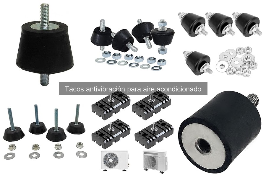 Cómo instalar tacos antivibración en aire acondicionado