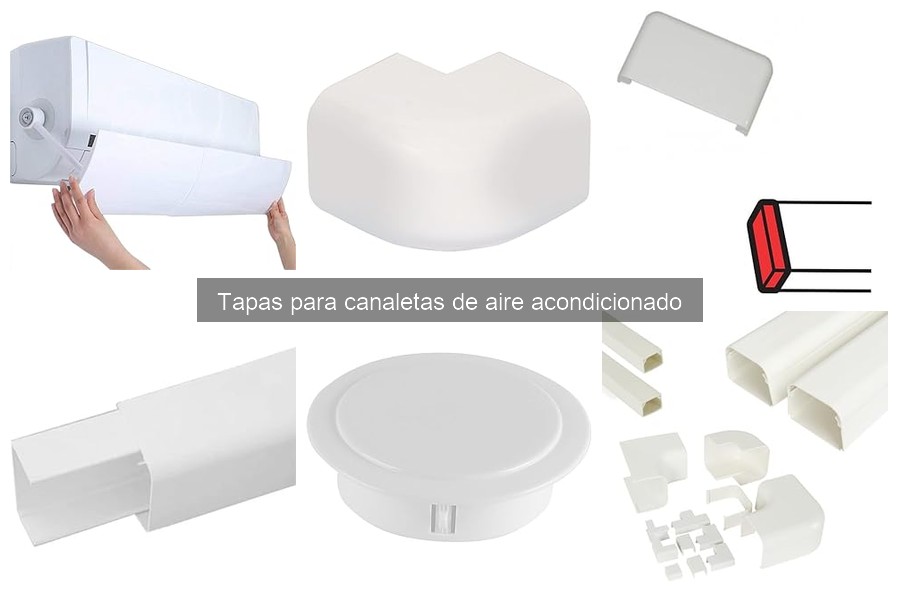 Cómo instalar tapas para canaletas de aire acondicionado
