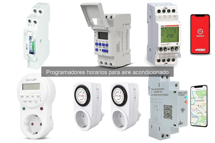 ** Cómo instalar un programador horario en aire acondicionado