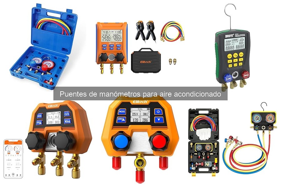 Cómo instalar un puente de manómetros en aire acondicionado