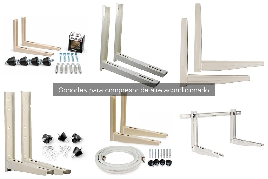 Cómo instalar un soporte para compresor de aire acondicionado