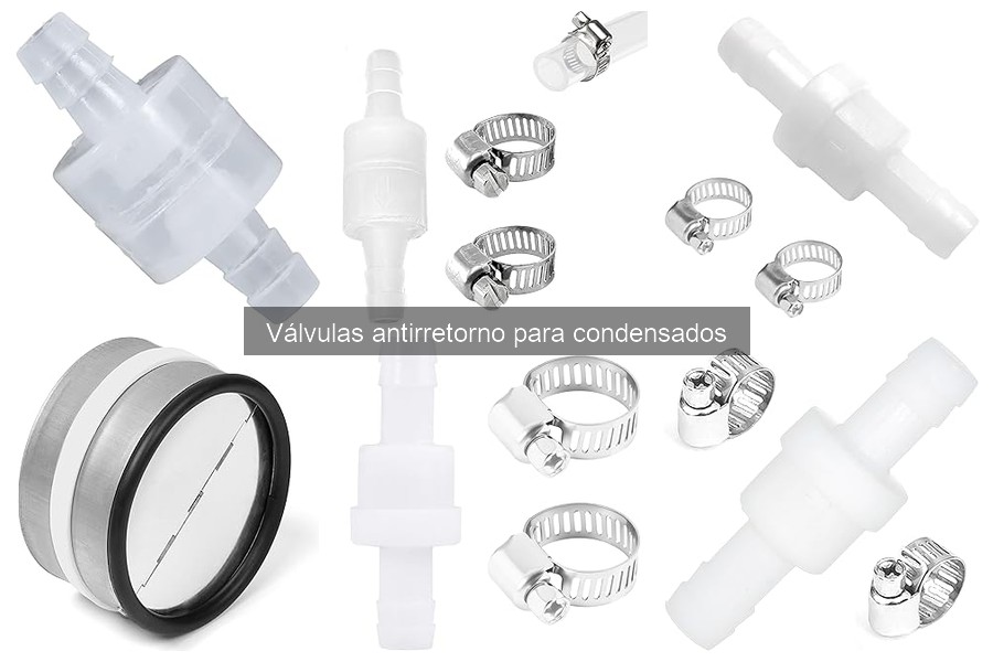 Cómo instalar una válvula antirretorno para condensados