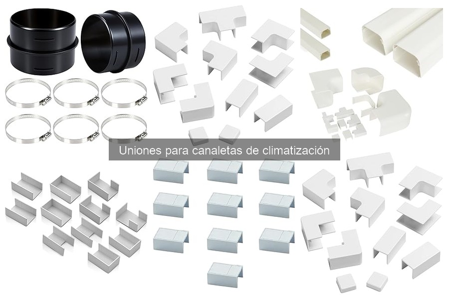 Cómo instalar uniones para canaletas de climatización