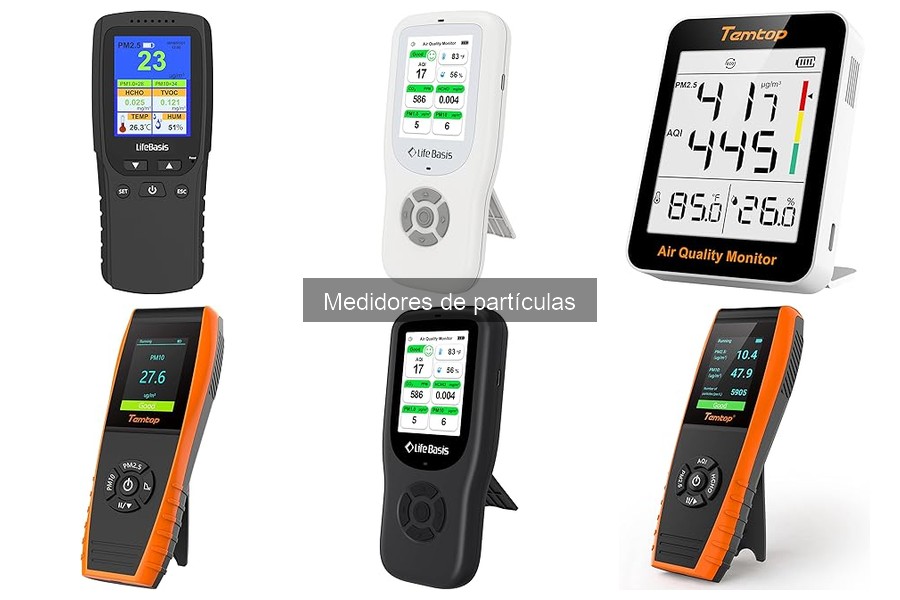 Cómo interpretar los resultados de un medidor de partículas