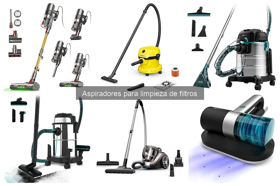 Cómo limpiar filtros obstruidos antes de usar un aspirador
