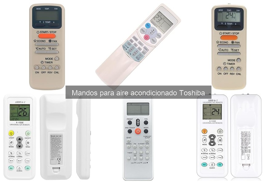 Cómo limpiar y mantener el mando de aire acondicionado Toshiba
