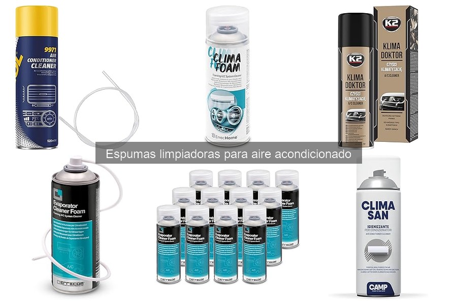 Cómo mantener el aire acondicionado tras usar espuma limpiadora