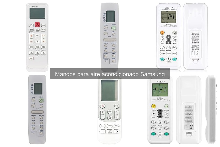 Cómo Programar el Mando de Aire Acondicionado Samsung