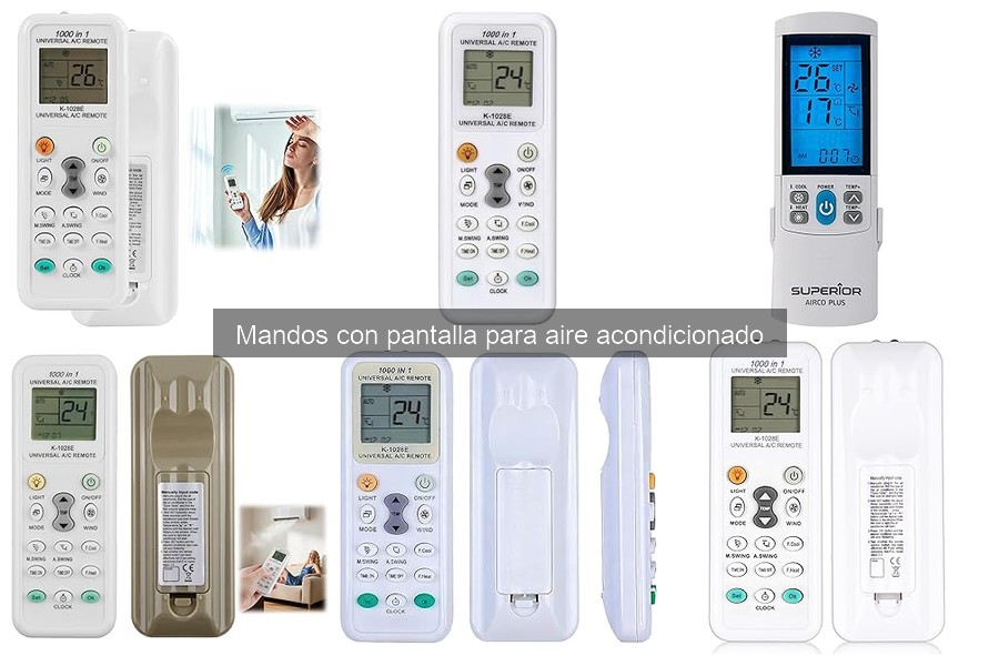 Cómo Programar Mando con Pantalla para Aire Acondicionado