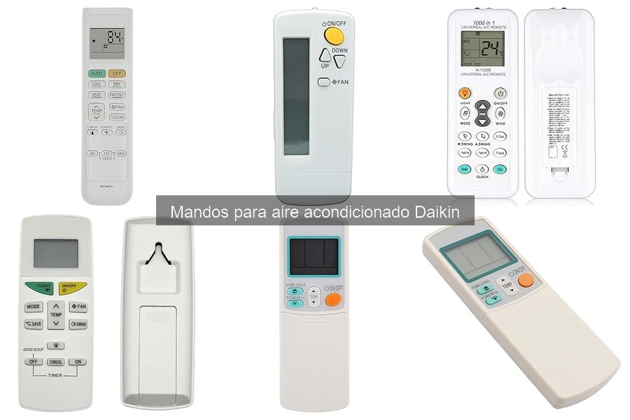 Cómo programar un mando Daikin para aire acondicionado