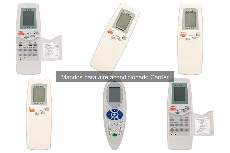 Cómo programar un mando de aire acondicionado Carrier