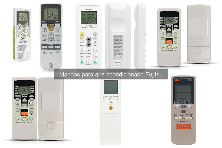 Cómo programar un mando Fujitsu para aire acondicionado