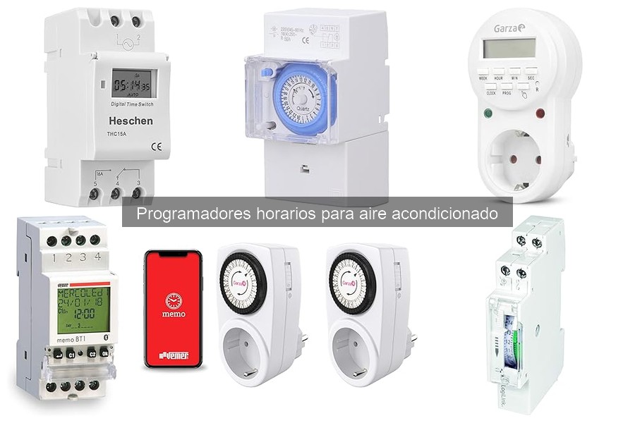 ** Cómo programar un programador horario para aire acondicionado