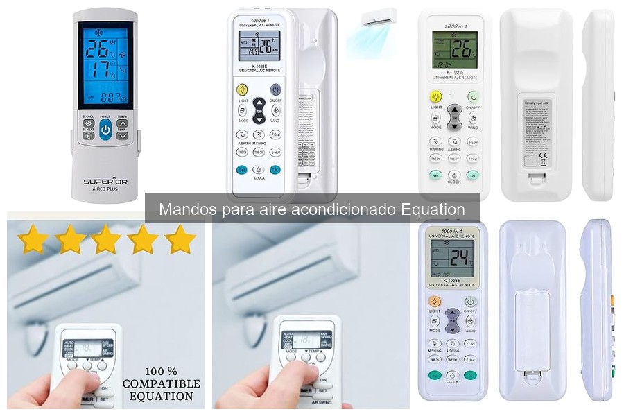 Cómo reiniciar un mando para aire acondicionado Equation