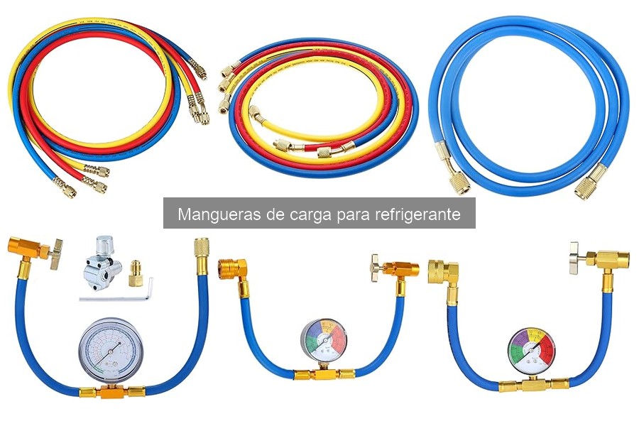 Cómo reparar mangueras de carga para refrigerante