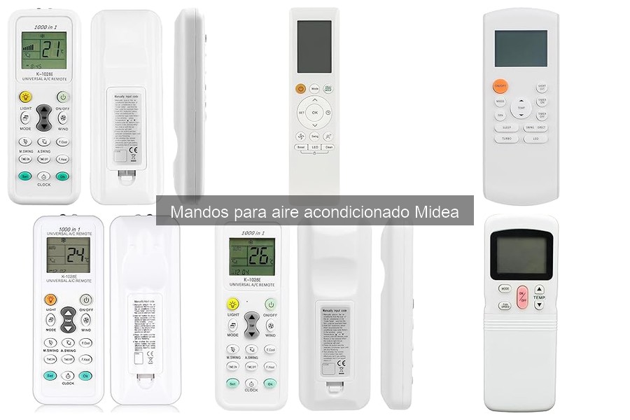 Cómo reprogramar mandos de aire acondicionado Midea