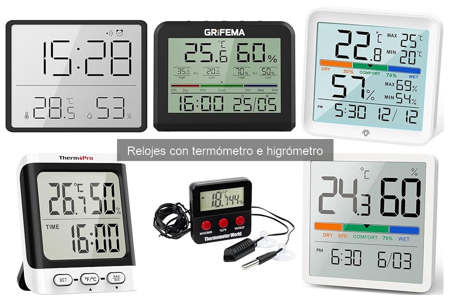 Cómo temperatura y humedad afectan la precisión de relojes