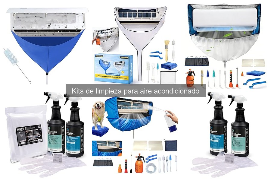 Cómo usar un kit de limpieza para aire acondicionado