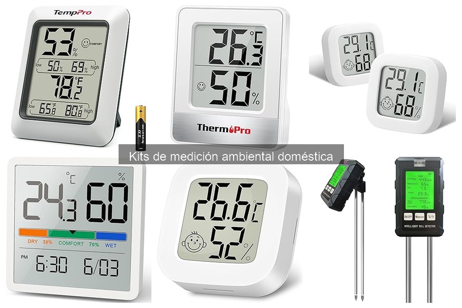 Cómo usar un kit de medición ambiental en casa
