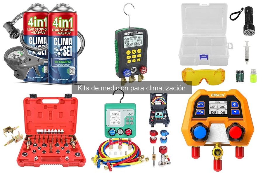 Cómo usar un kit de medición para climatización correctamente