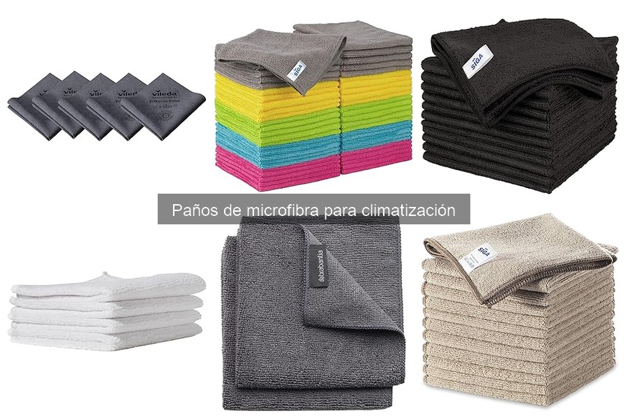 Cómo usar un paño de microfibra para tu aire acondicionado