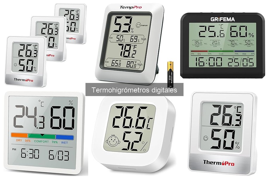 Cómo usar un termohigrómetro digital eficazmente