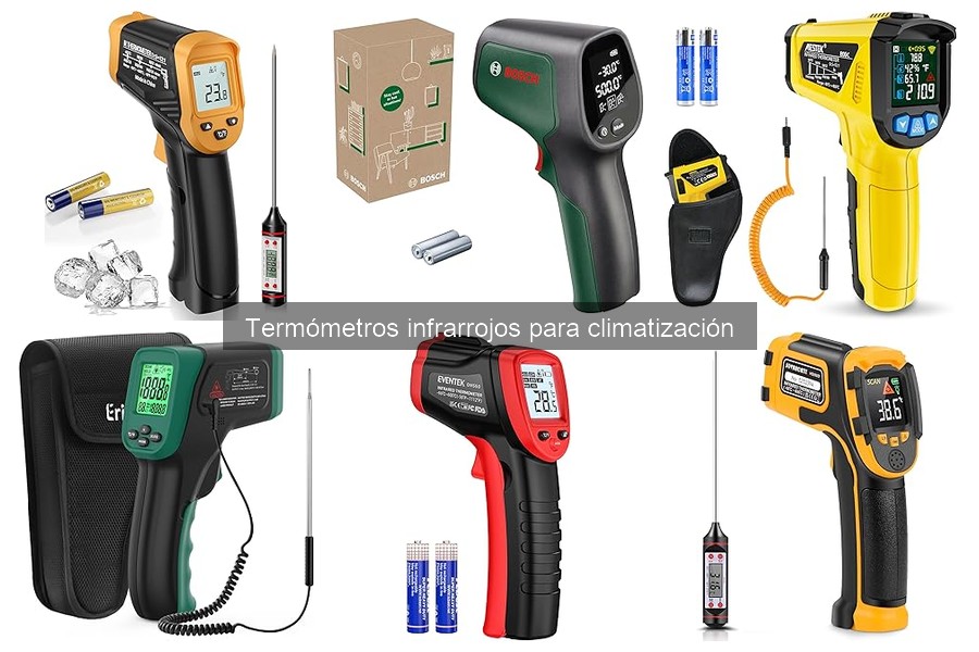 Cómo usar un termómetro infrarrojo para aire acondicionado