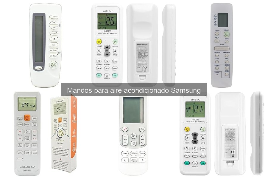 Cómo verificar la batería del mando aire acondicionado Samsung